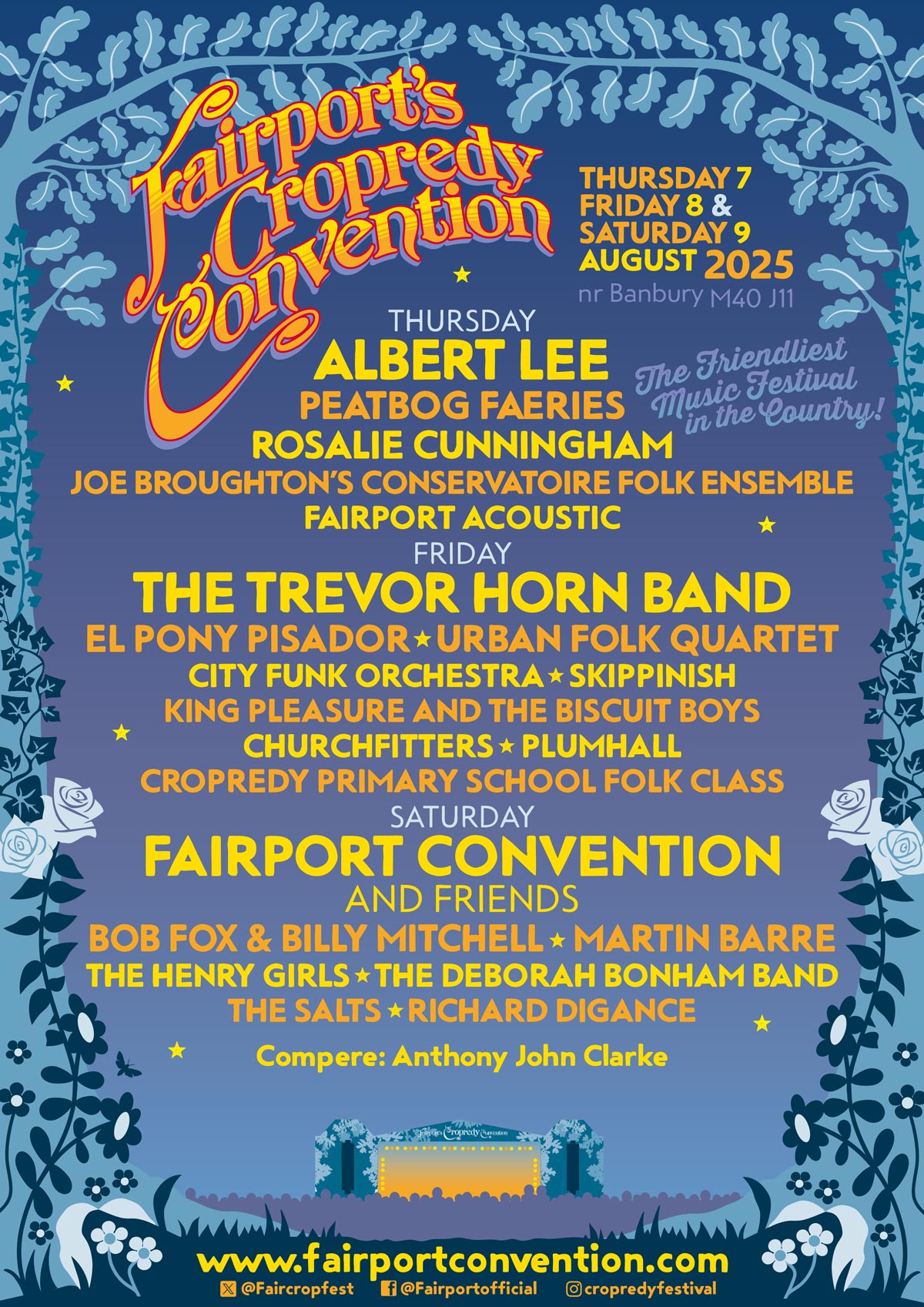 Festival Lineup Poster